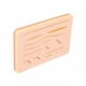 thumbnail image 1 of Almohadilla de práctica de sutura de 3 capas de silicona de grado alimenticio, sin olor, modelo de piel de entrenamiento de alta simulación para estudiantes y profesores., 1 of 11