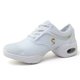 thumbnail image 3 of Zapatillas de deporte informales para mujer, zapatos de baile de Jazz, color blanco, para verano, malla para exteriores, para niñas, baile moderno de Hip Hop, zapatos deportivos para mujer adulta, 3 of 5