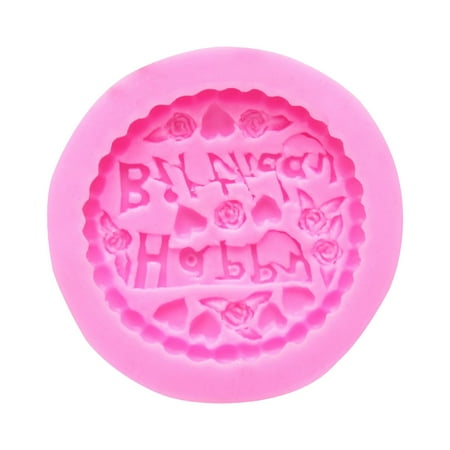 

HP95 Happy Birthday Cake Mold Silicone Letter Mold and Number Chocolate