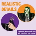 thumbnail image 5 of XZKING 3Pack Hanging Halloween Skeleton Ghosts Decorations, Grim Reapers for Best Halloween Outdoor Decorations, 5 of 6