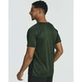 thumbnail image 4 of Real Essentials 5 Pack: Men’s Dry-Fit Moisture Wicking Active Athletic Performance Crew T-Shirt, 4 of 8