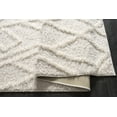 thumbnail image 3 of LaDole Rugs 3x5 ft Fluffy Shaggy Area Runner Rug | Machine Washable Small Carpet For Entry Way, Hallway, Home Office, Entrance Indoor Floor Décor |Cream, 3 of 5