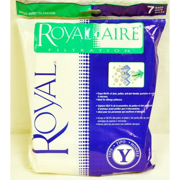 Royal Type Y Vacuum Cleaner Bags 43655127