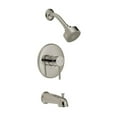 thumbnail image 1 of Eastport Tub & Shower Trim Kit, Satin Nickel, 1 of 1