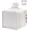 White, variant on Minzimin 1/2Pack Tissue Box Cover 5X5X5'' PU Leather Tissue Holder Square Tissue Cube Box Organizer for Bathroom Vanity Countertop, Car, Night Stands, Office, Home, Kitchen