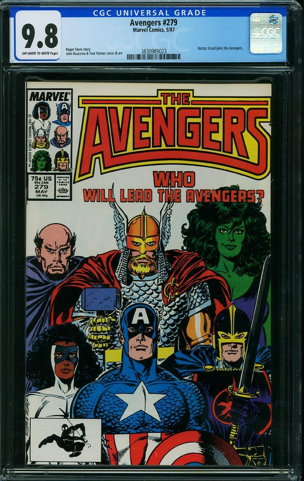 Cover of The Avengers #279