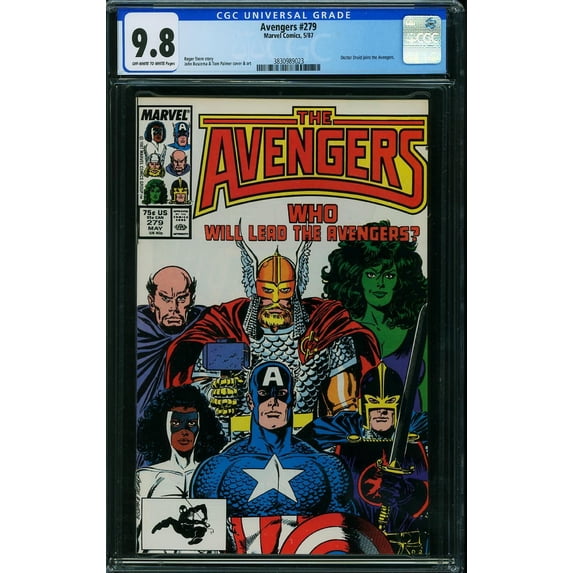 Avengers #279 - CGC 9.8 Comic Book