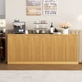 thumbnail image 7 of UZUGUL Farmhouse Sideboard Cabinet with 6 Doors, Adjustable Shelves, Wood, 67 Inch, 7 of 7