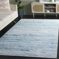 thumbnail image 3 of SAFAVIEH Tacoma Kagan Abstract Machine Washable Area Rug, Grey/Aqua, 2'6" x 4', 3 of 12