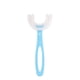 thumbnail image 1 of 2 cepillos de dientes en forma de U, cepillos de dientes de silicona de grado alimenticio para niños y bebés, 1 of 3