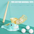 thumbnail image 1 of Kids Baseball Launcher Toys Kids Whale Baseball Pitching Machine Baseball Training Pitcher Game Baseball Launcher Machine Outdoor Toy Baseball Kids Toy with 3 Balls, 1 of 7