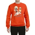 thumbnail image 2 of If It's Not a Golden Retriever It's Just a Dog Gift | Mens Dog Lover Crewneck Graphic Sweatshirt, Orange, 3XL, 2 of 3