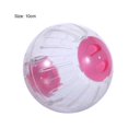 thumbnail image 4 of Roedor ratones corriendo pelota hámster ejercicio mascota pequeña juguetes divertidos (rosa 10 cm), 4 of 6