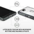 thumbnail image 5 of Ringke Fusion Case Compatible with Google Pixel 2, Transparent PC Back TPU Bumper Drop Protection Phone Cover - Smoke Black, 5 of 9