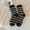 Black, variant on Socks for Women Crew, Breathable Socks Women, Crew Socks for Women, Thick Socks Women, Thermal Socks for Women Cold Weather, Green One Size