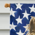 thumbnail image 3 of Patriotic USA Cairn Terrier House Flag, 3 of 4