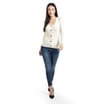 thumbnail image 5 of Suéter acanalado Roman Fashion 3157 Beige M, 5 of 5