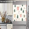 thumbnail image 3 of Yayeee Magnetic Dishwasher Cover for The Front Decoration Home Kitchen Machine Sticker Protector, Beige Christmas Cups, 3 of 6