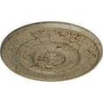 thumbnail image 3 of 30"OD x 2 1/4"P Dylar Ceiling Medallion (Fits Canopies up to 6 1/4"), Hand-Painted Gobi Desert Crackle, 3 of 6