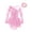 Pink, variant on TiaoBug Kids Girls Sequins Ballet Dance Dress And Headwear Set Long Sleeve Figure Skating Dress Performance Costume Royal Blue 10
