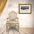 thumbnail image 3 of The Yellowstone Collection 18x13 Gold Ornate Wood Framed with Double Matting Museum Art Print Titled - Bison Bull, Blacktail Deer Plateau, Yellowstone National Park, 3 of 4