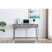 Morgan Writing Desk in Gray, 30.1"H