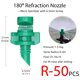 thumbnail image 1 of Garden 4/7mm Watering Drip Irrigation Dripper Fixed Flow Pressure Compensating Emitter 1/4'' Sprinkler Refraction Nozzle He Qiyong unisex, 1 of 2