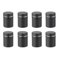 thumbnail image 2 of Yuarrent 8x Clavos protectores de cojinetes de goma - Tornillos publicitarios para pantallas de vidrio Clavos publicitarios para tornillos Decoración del hogar negro 19*25mm, 2 of 6