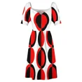 thumbnail image 4 of Mod Circles Sleeveless Dress clothes for women clothes, 4 of 6
