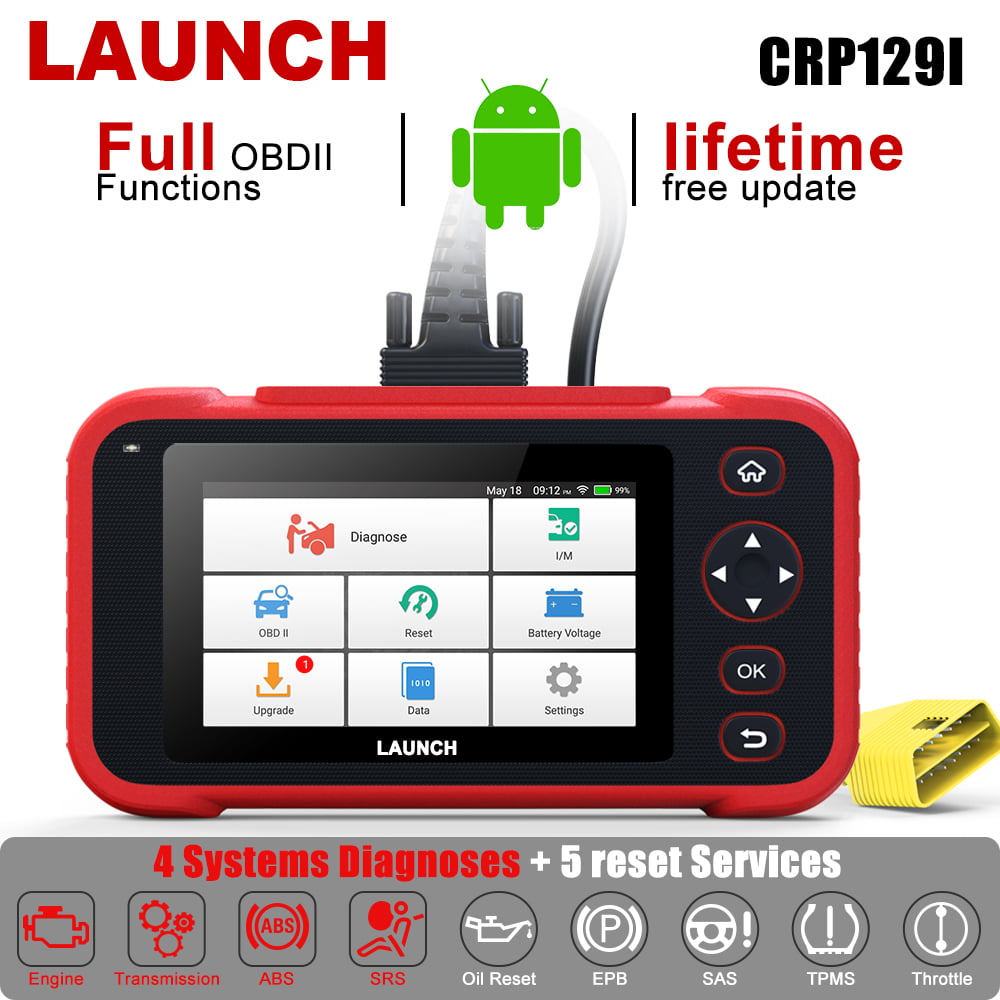 OBD2 Scanner Launch X431 CRP PRO 129X/CR529 Car Diagnostic Scan Tool Code Reader 