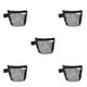 thumbnail image 2 of Kearding Bolsa de almacenamiento de malla de nylon transparente transpirable Clips de papel Monedas Abrazaderas Organizador Oficina Bolsas Type2 NO2, 2 of 6