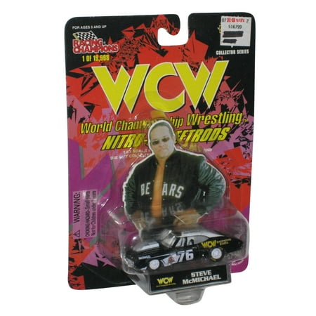 WCW Nitro Street Rods Steve Mcmichael WWE Racing Champions Toy
