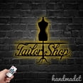 thumbnail image 3 of Handmadetneonsign Tailor Shop Metal Wall Art, Tailor Metal Sign Wall Decor, Tailor Metal Decor, 3 of 5