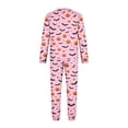 thumbnail image 5 of Family Halloween Pajama Set Long Sleeve Crew Neck, Soft Halloween Family Pajamas with Witch Hat Print, Spooky Matching Halloween Pajamas for Ki’ds Adults, 5 of 6