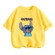 thumbnail image 5 of Lindas camisetas de Stitch, camisetas para niñas de 3 a 14 años, ropa para niñas, camisetas de manga corta para niños, ropa para niños, mono de verano, 5 of 5