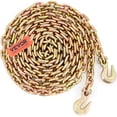 thumbnail image 1 of Cadena de encuadernación de transporte VEVOR, cadena de remolque de 3/8 x 20 pies, 3200 kg, G80, 1 of 9