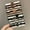 Black Brown (10pcs), variant on 5/10/20pcs Simple Style Hair Tie Set Braided Hair Rope Heart Decor Scrunchies Elastic Ponytail Holder Hair Accessories For Women