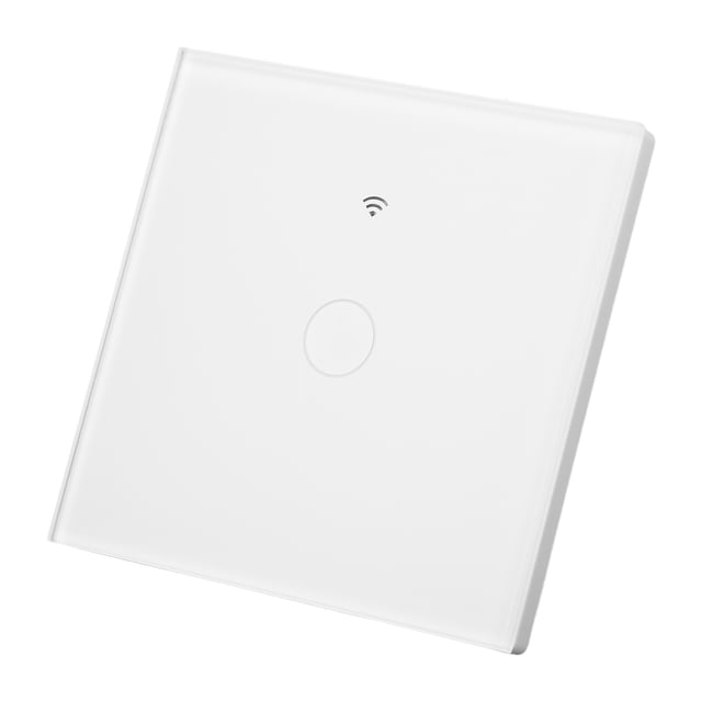 Panel de interruptor de luz Wi-Fi, interruptor de luz RF Wi-Fi, interruptor táctil de pared Wi-Fi, interruptor de luz inteligente Wi-Fi diseñado para profesionales