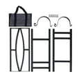 thumbnail image 4 of Sophia & William Garden Steel Firewood Log Rack with Kindling Holder - Black, 4 of 7