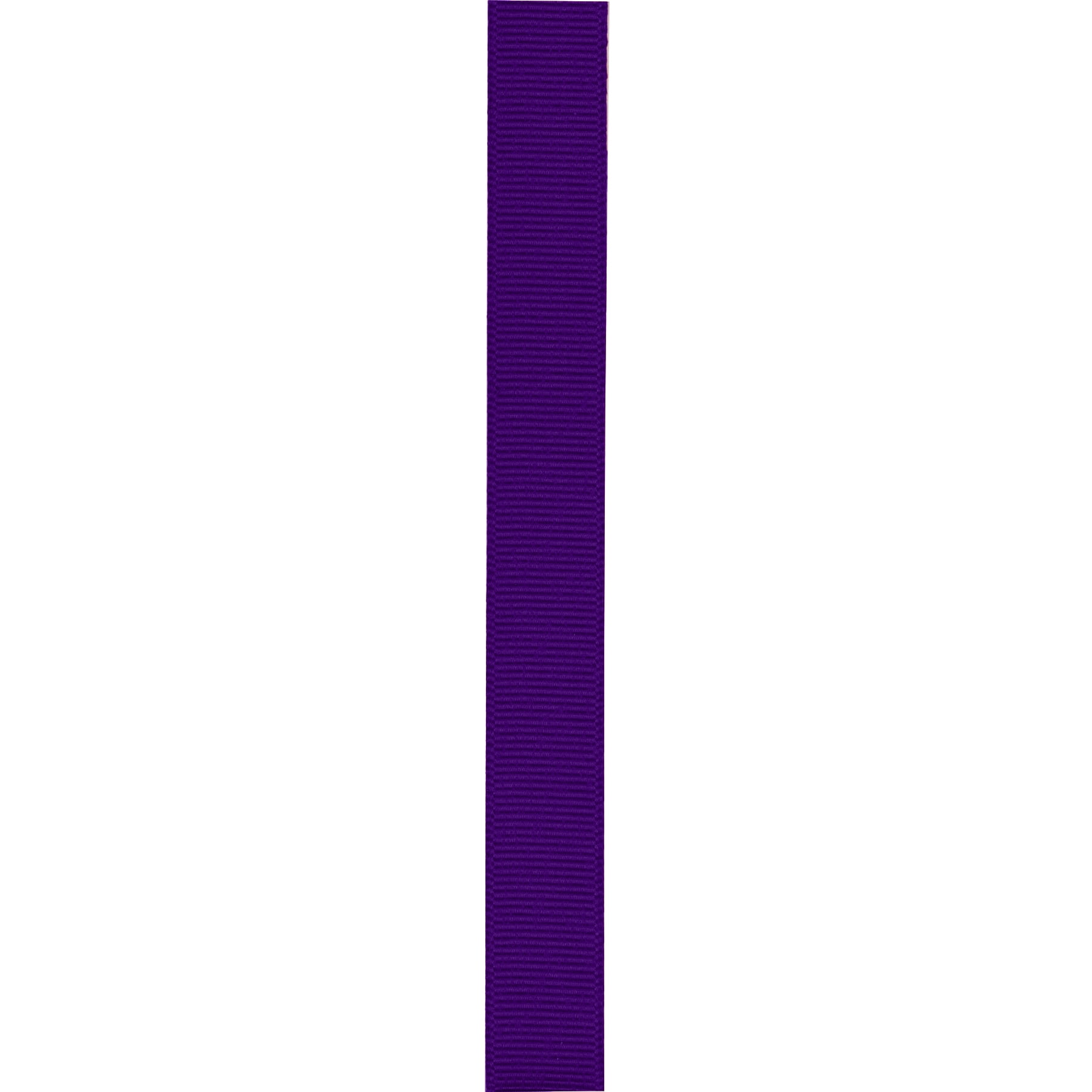 (4 pack) Offray Ribbon, Regal Purple 3/8 inch Grosgrain Polyester Ribbon, 18 feet