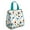 White Dinosaurs Volcanoes-1, variant on White Dinosaurs Volcanoes Cacti Pattern Insulated Lunch Bag for Women & Adults,Large Portable Soft Cooler Lunch Bag,Thermal Food Storage Tote with Pearl Cotton,8.66L,8.75x5.75x9.5 Inch
