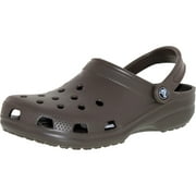 Crocs Men's Classic Black Ankle-High Rubber Sandal - 7M