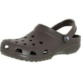 thumbnail image 1 of Crocs Men's Classic Chocolate Ankle-High Rubber Sandal - 4M, 1 of 3
