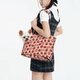 thumbnail image 3 of Xecao Cute Strawberry for Cat Carrier Small Dog Handbag: The Ideal Travel Companion for Your Pet, 3 of 8