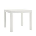 Mainstays Parsons End Table, White