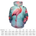 thumbnail image 2 of Tropical Flamingo Paradise-5 3D Print Hoodie Men Women Autumn Thin Pullover Sweatshirt Vintage Streetwear Tops, 2 of 6