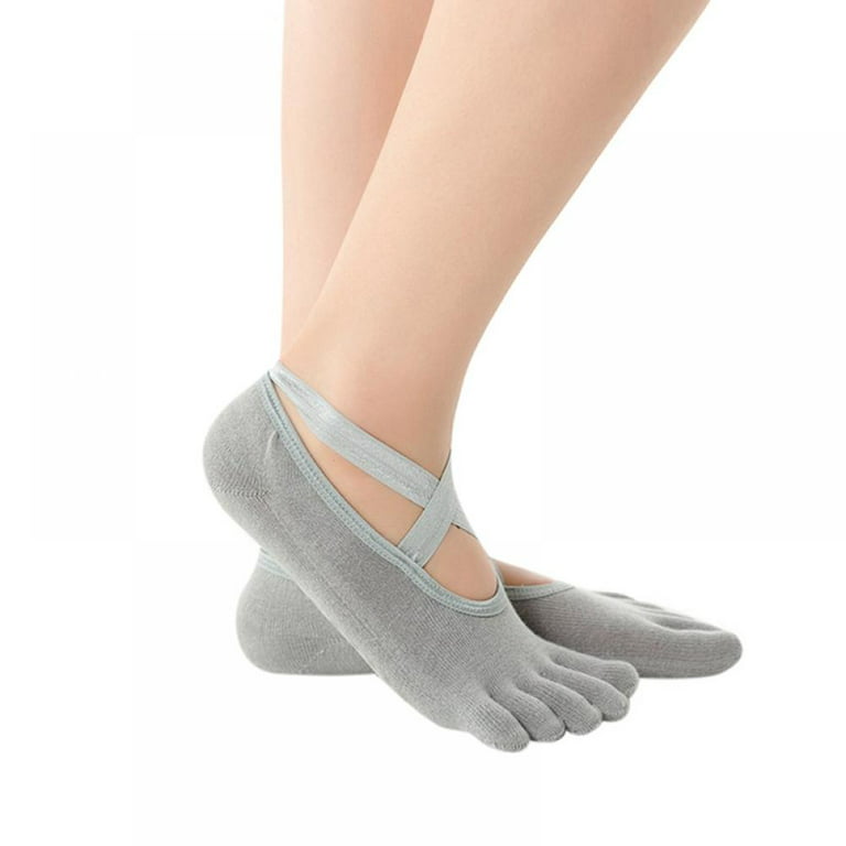 Women Yoga Toe Socks High Quality Anti Slip Five Fingers Pilates