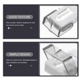 thumbnail image 4 of OUNONA White Plastic Record Player Needle for Phonograph Compatible with Vintage Turntable Replacement, 4 of 8