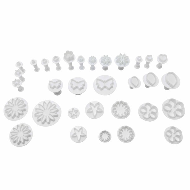 Molde para pasteles, 33 piezas/juego de utensilios para hornear pasteles de fondant, herramienta para hornear, diseño de clase mundial