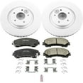 thumbnail image 2 of PowerStop Front Geomet Coated Brake Rotor and Pad Kit Fits: NISSAN Select Models CRK7034, 2 of 5